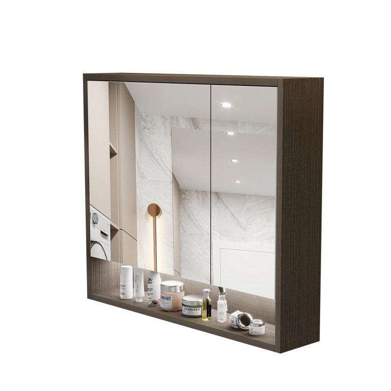 BaoBao 30 in x 26 in Bathroom Wall Mounted Medicine Cabinets with Light Mirror