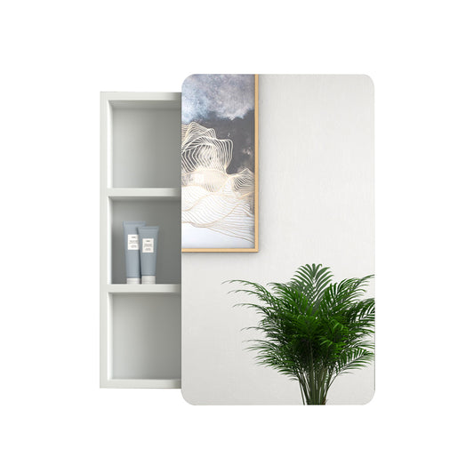 BaoBao 20 in x 24 in  Bathroom Wall Mounted Medicine Cabinets with Mirror